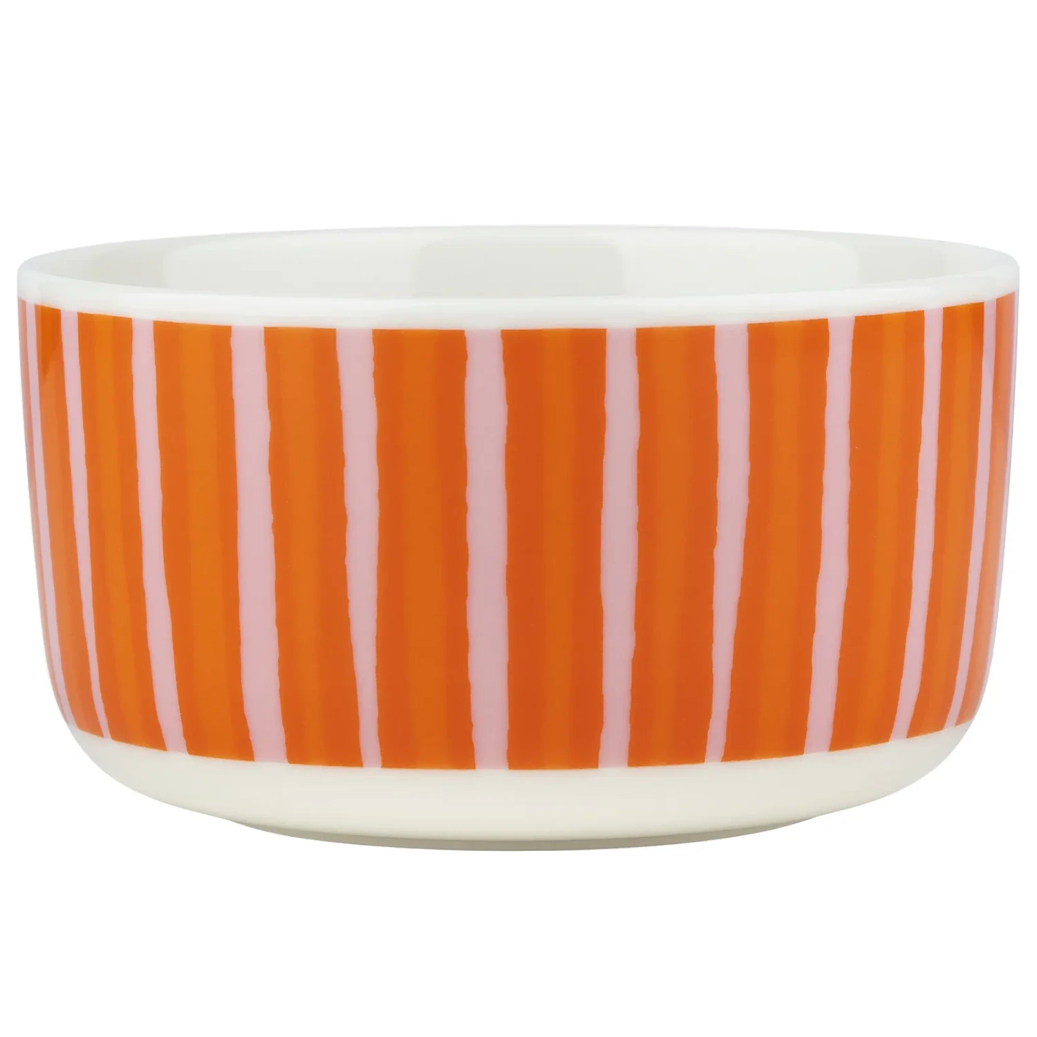 Marimekko Piccolo Sk&aring;l 50 Cl / Rosa - Morgenmadssk&aring;le Stent&oslash;j Orange - 075391-132