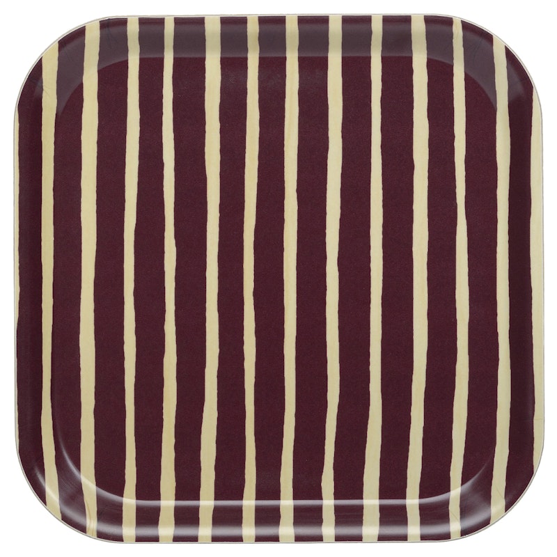 Piccolo Bakke 20x20 cm, Burgundy