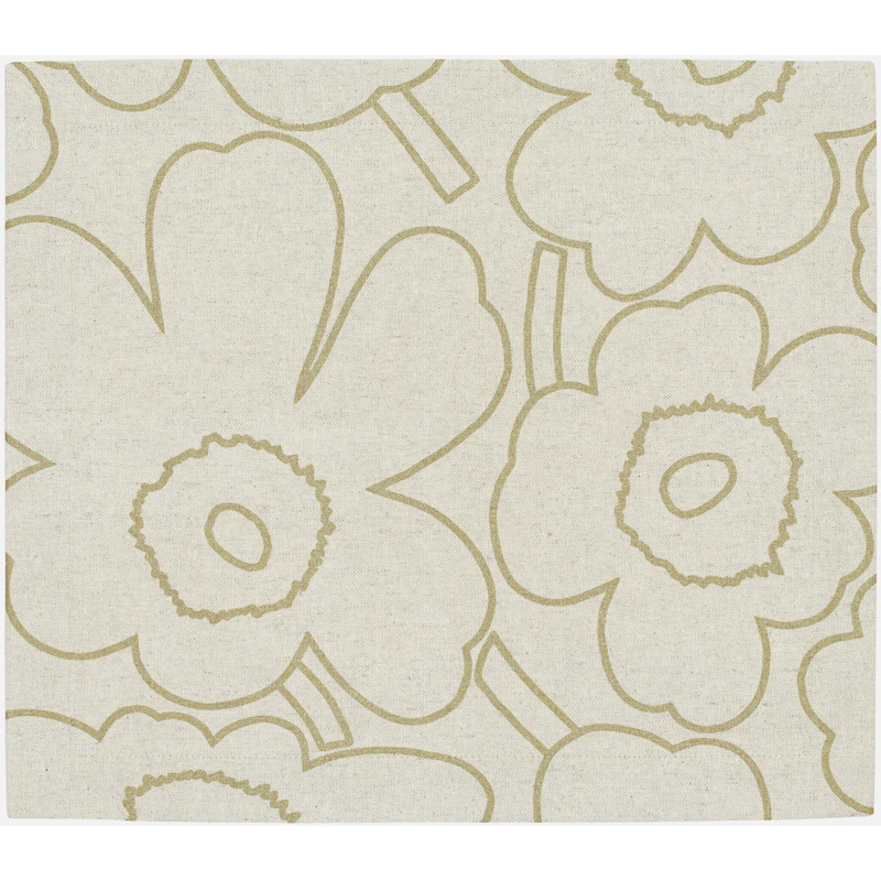 Pieni Piirto Unikko Dækkeserviet 35x40 cm, Linen / Guld