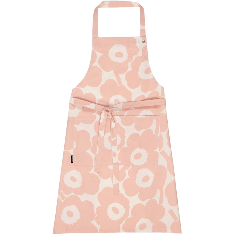Pieni Unikko Forklæde, Cotton / Fersken