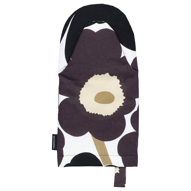 Pieni Unikko Ovnhandske, Beige / Mørkegrå