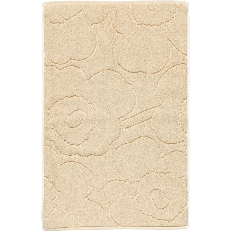 Piirto Unikko Bademåtte 50x80 cm, Straw / Off-white