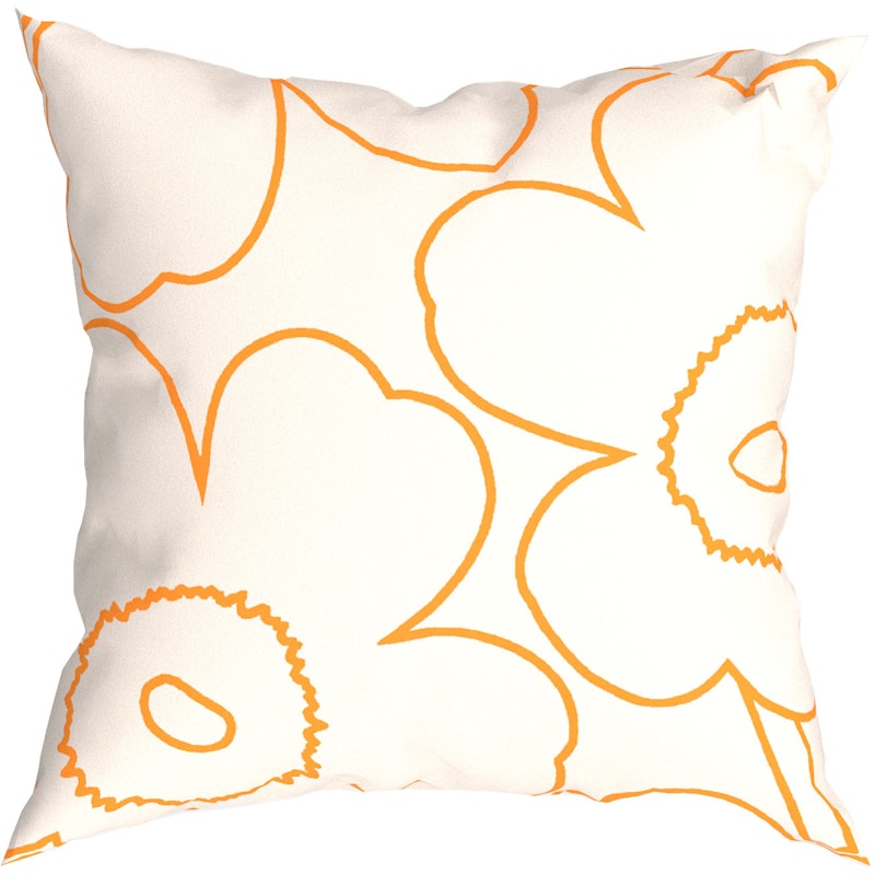 Piirto Unikko Pudebetræk 60x60 cm, Off-white / Peach