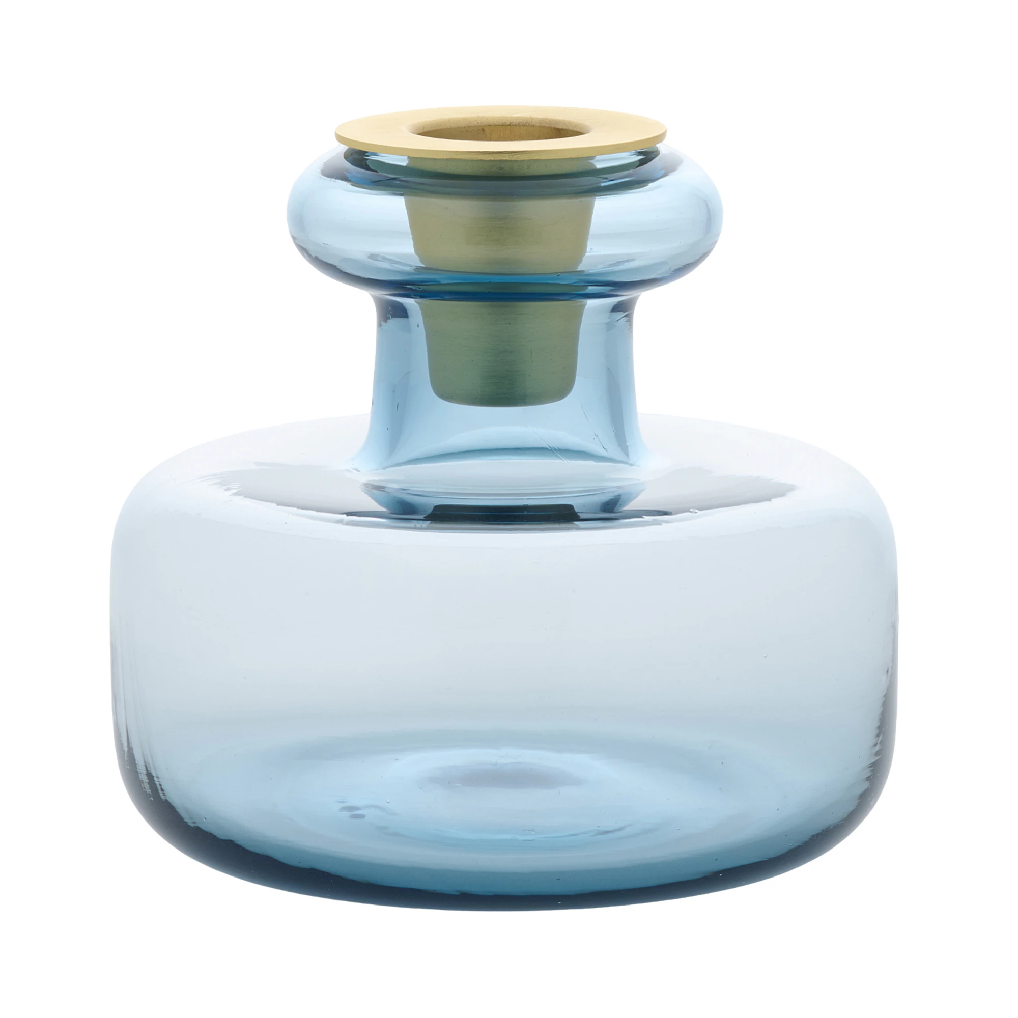 Marimekko Puteli Lysestage Blueberry - Lysestager Glas Bl&aring;b&aelig;r - 076020-500