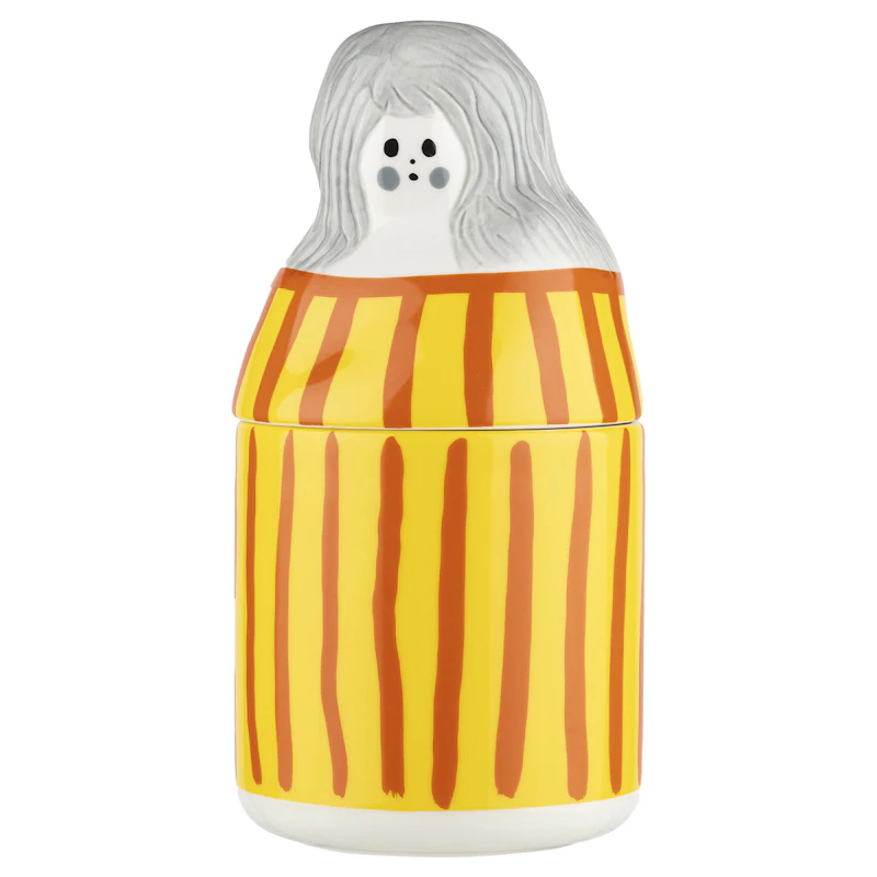 Raita-Armi Krukke Med Låg, Gul