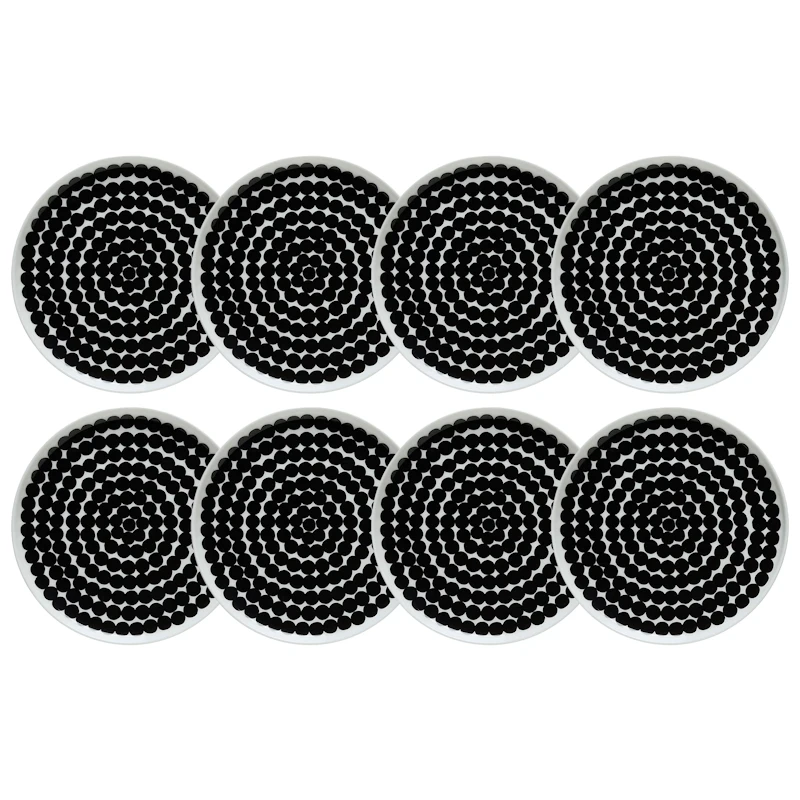 Siirtolapuutarha Sidetallerken 20 cm 8-pak