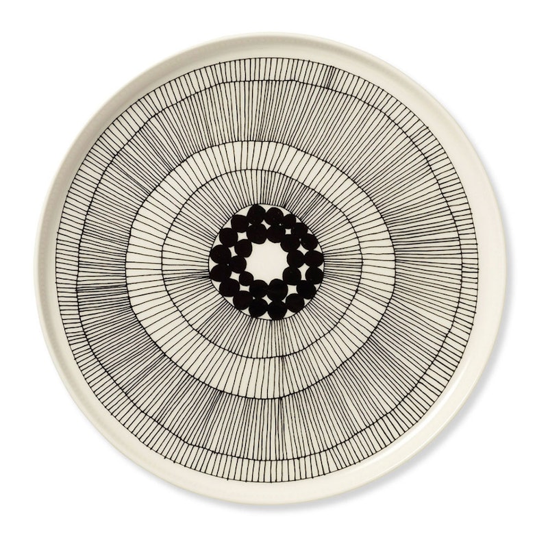 Siirtolapuutarha Tallerken, Hvid/Sort