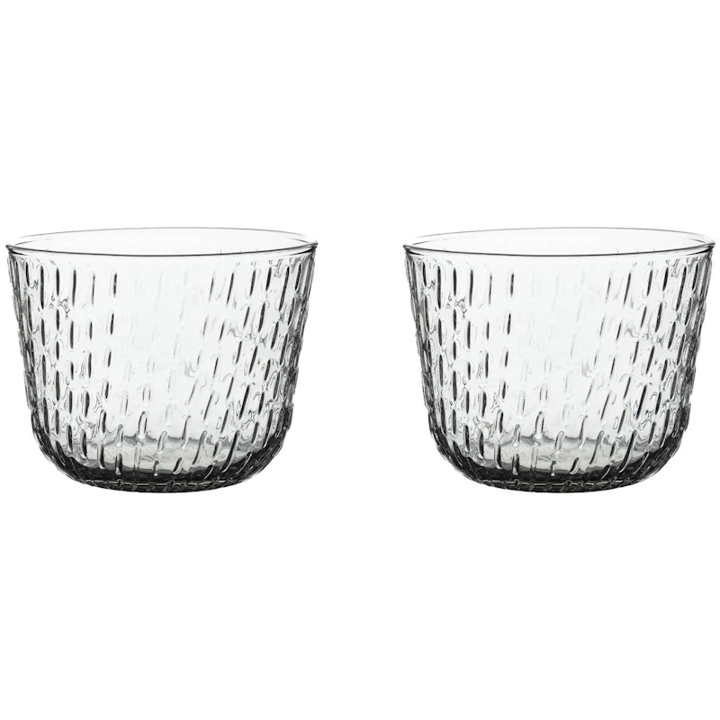 Syksy Drinksglas 20 cl 2-pak, Misty Grey