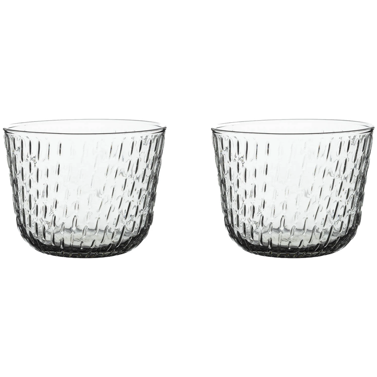 Marimekko Syksy Drinks 20 Cl 2-pak - Tumblers Glas Misty Grey - 073287-900