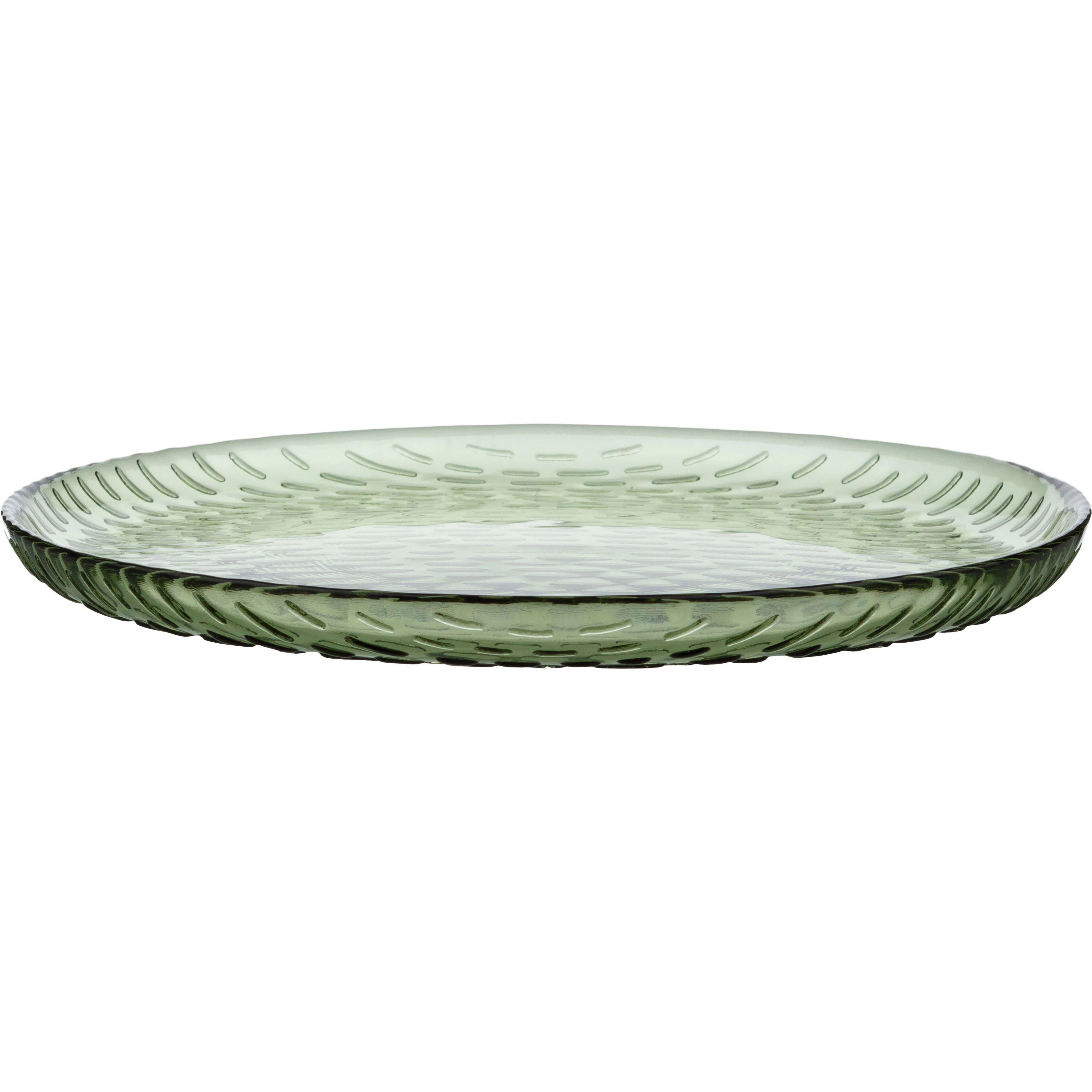 Marimekko Syksy Tallerken 17 Cm 2-pak - Middagstallerkner Glas Olivengr&oslash;n - 073871-600