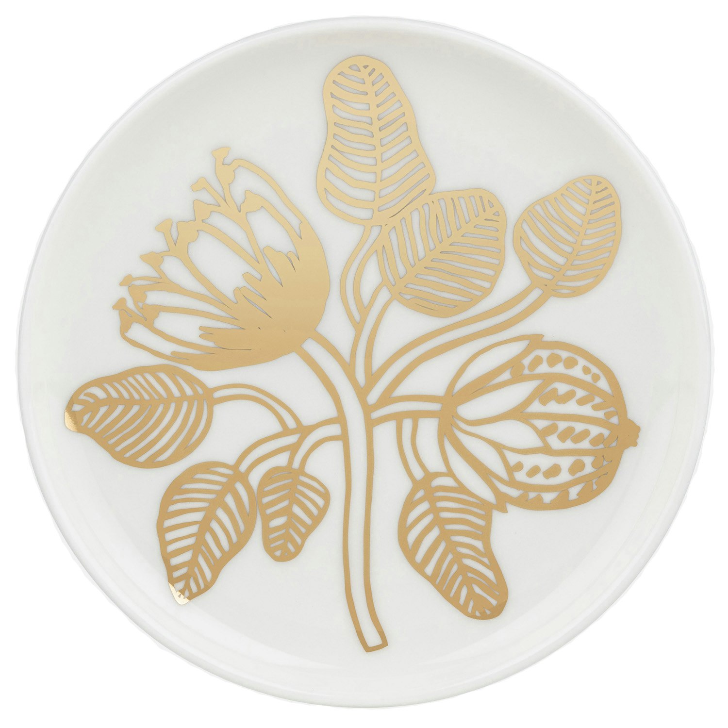 Marimekko Tallerken &Oslash;13,5 Cm - &oslash;vrige-tallerkner-fad Stent&oslash;j Hvid - 074548-120