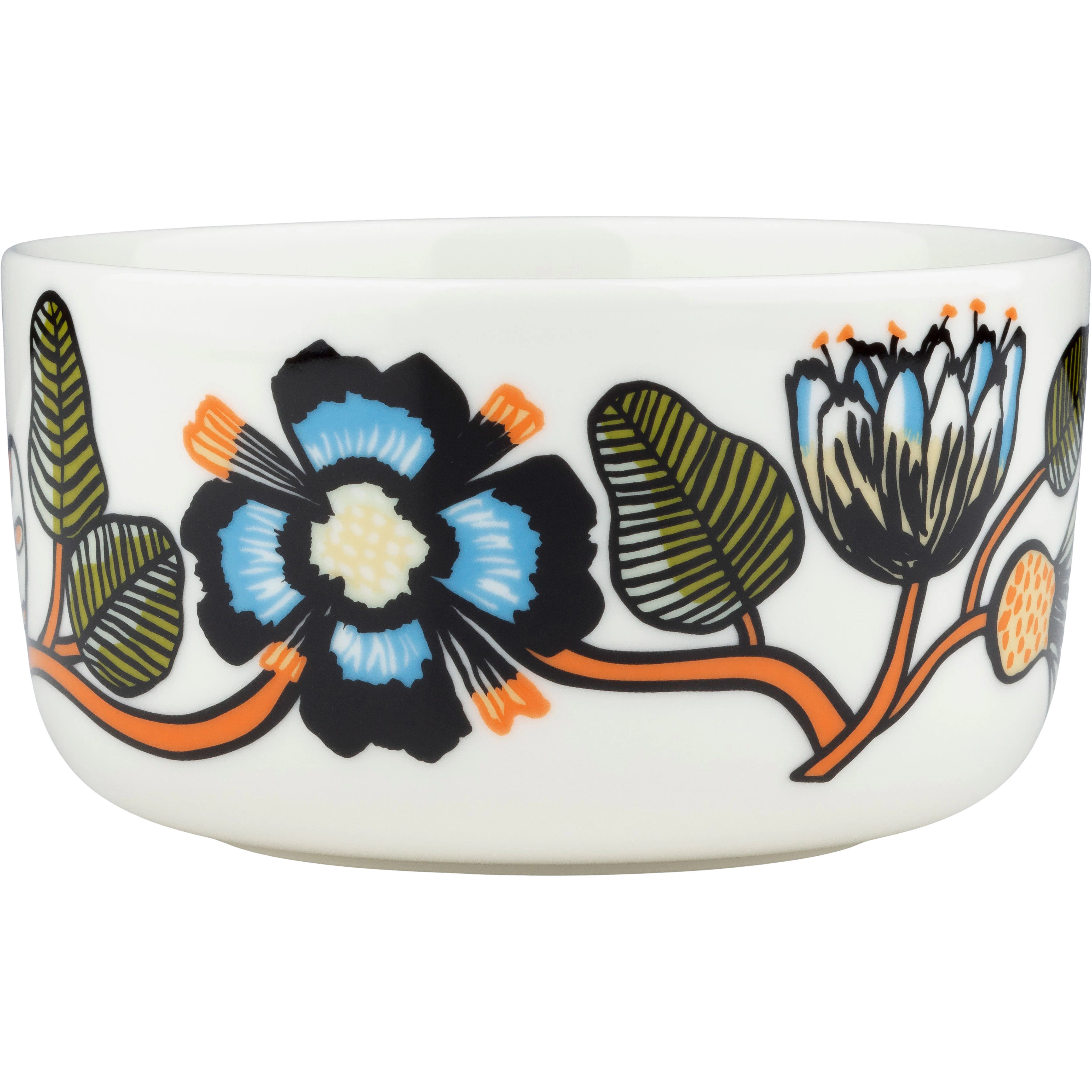 Marimekko Tiara Sk&aring;l 50 Cl - Serveringssk&aring;le Stent&oslash;j Hvid - 074558-126