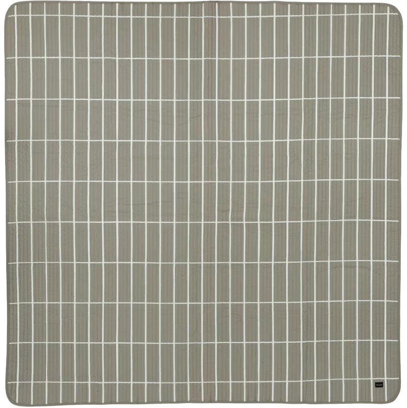 Tiiliskivi Sengetæppe 260x260 cm, Sand/Offwhite