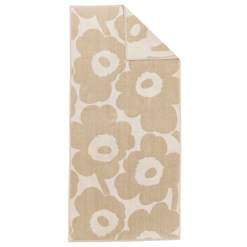 Unikko Badehåndklæde, Offwhite / Linen