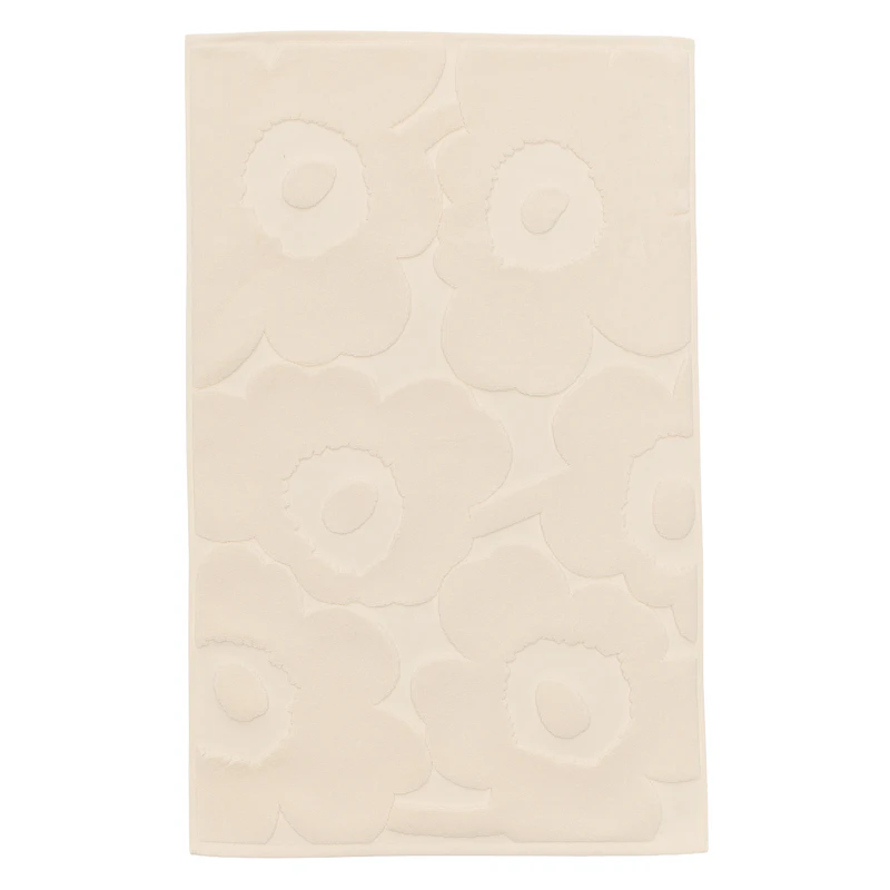 Unikko Bademåtte 50x80 cm, Offwhite