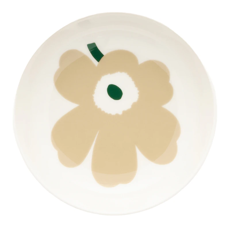 Unikko Dyb Tallerken 13 cm, Light Sand
