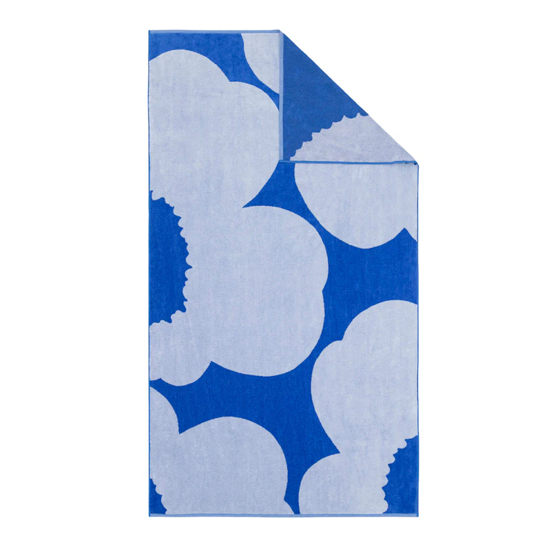 Unikko Håndklæde 100x180 cm, Blue Lilac