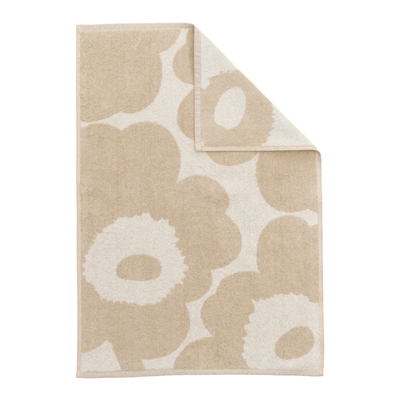 Unikko Håndklæde, Offwhite / Linen