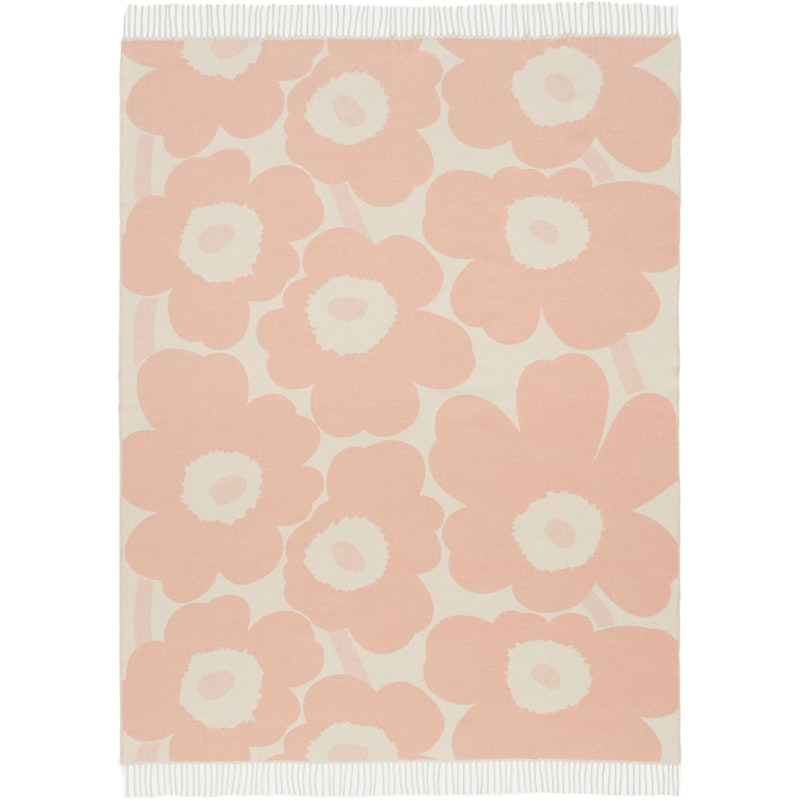 Unikko Jacquard Tæppe 130x180 cm Rosa