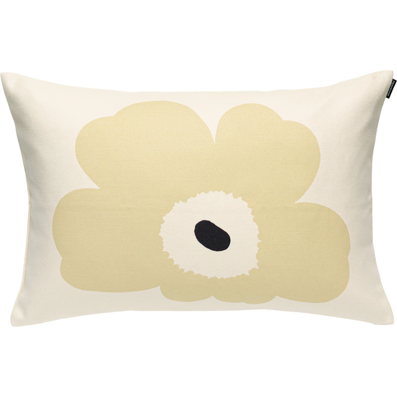 Unikko Pudebetræk 40x60 Cm cm, Hvidt / Light Brown