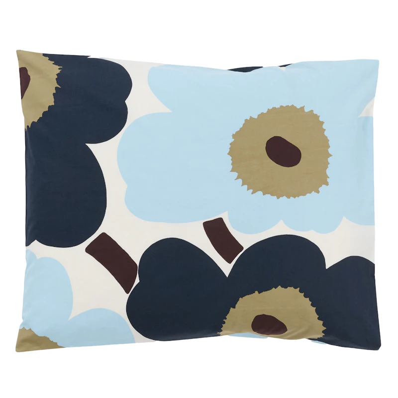 Unikko Pudebetræk, Kold blå / Blueberry