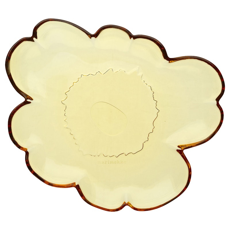 Unikko Shape Tallerken 20 cm, Ravfarvet