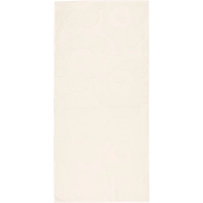 Unikko Solid Badehåndklæde Ivory, 70x150 cm
