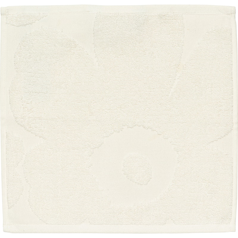 Unikko Solid Minihåndklæde Ivory, 32x32 cm