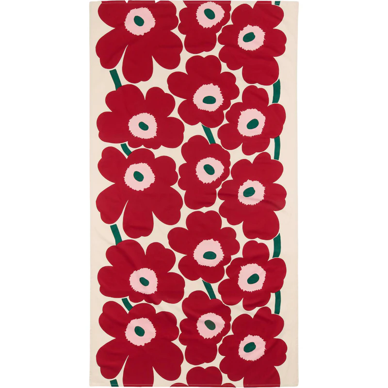 Unikko Dug 135x250 cm, Cranberry / Rosa