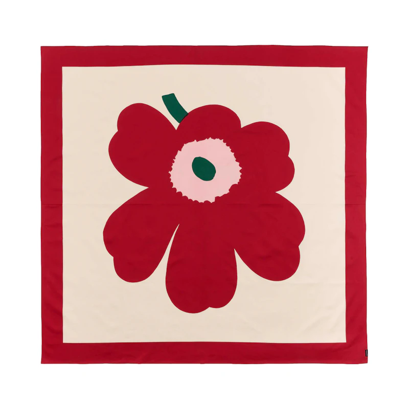 Unikko Dug 140x140 cm, Cranberry / Rosa