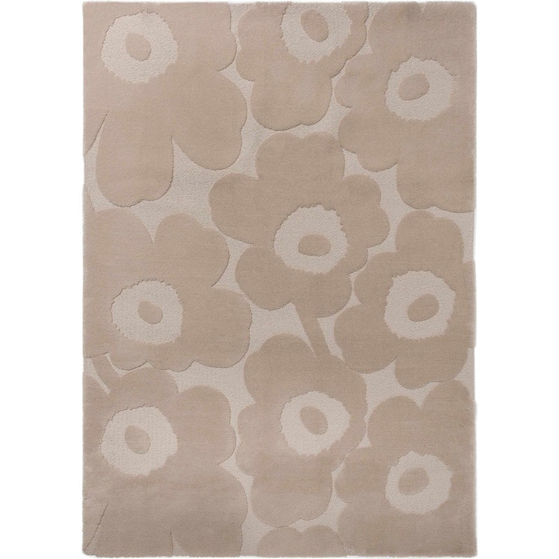 Unikko Tæppe 140x200 cm, Light Beige