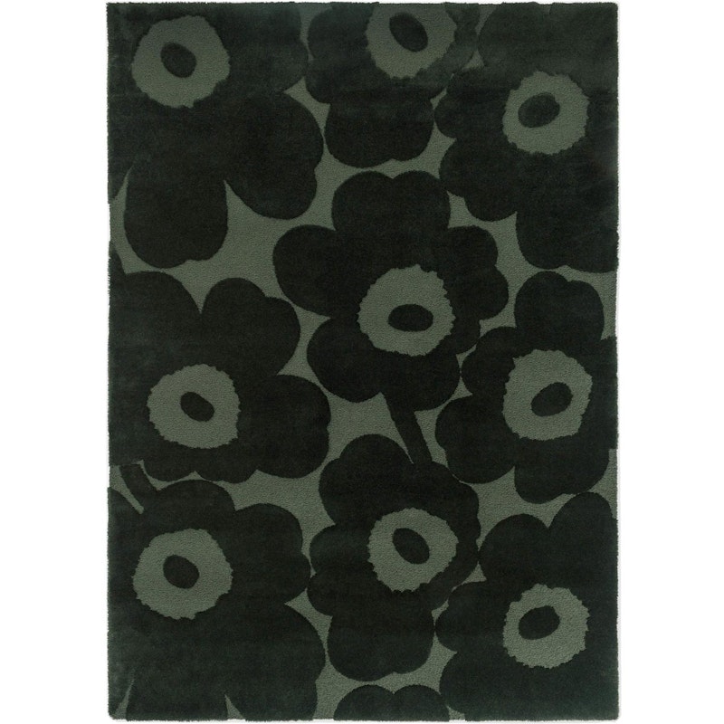 Unikko Tæppe 140x200 cm, Dark Green