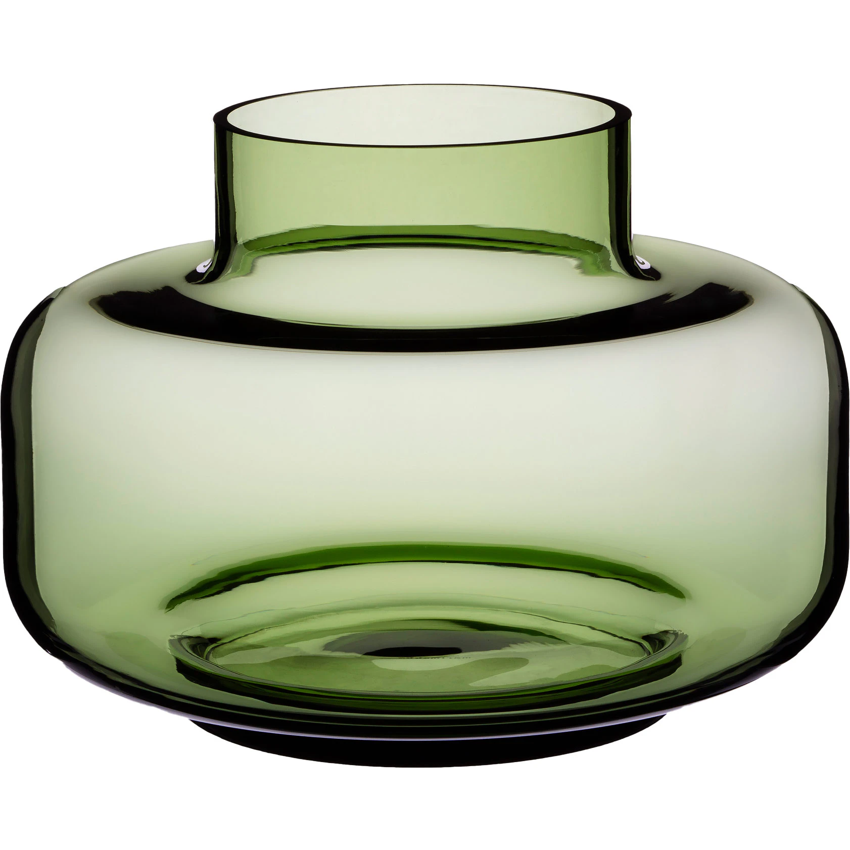 Marimekko Urna Vase Olive - Vaser Glas Olivengr&oslash;n - 068522-600