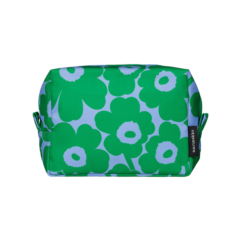 VIlja Mini Unikko Toilettaske, Grøn / It Blue