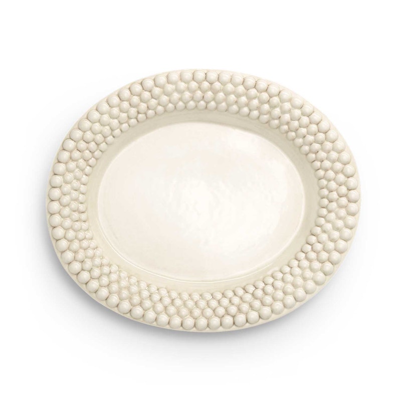 Bubbles Fad Ovalt 35cm, Sand