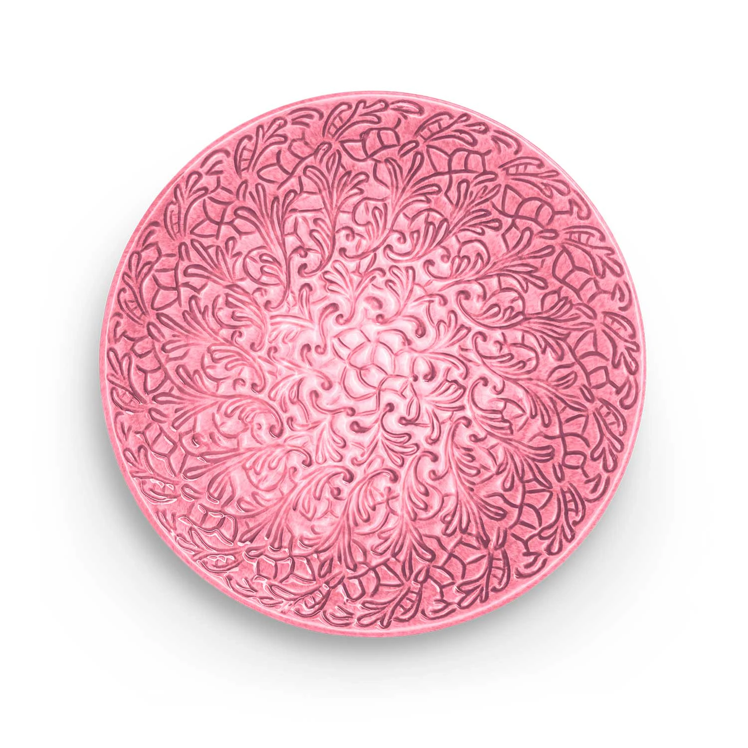 Mateus Lace Tallerken &Oslash;20cm Sand - Asietter Keramik Rosa - ESPR4B