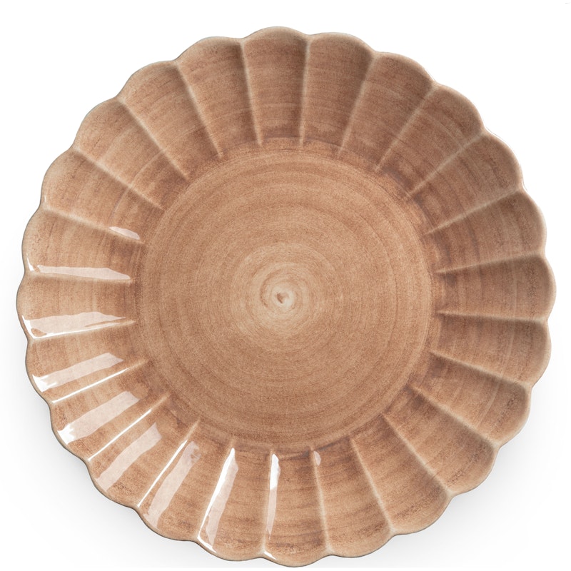Oyster Fad 42 cm, Cinnamon