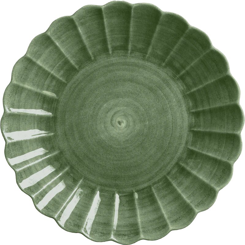 Oyster Fad 42 cm, Skovgrønt