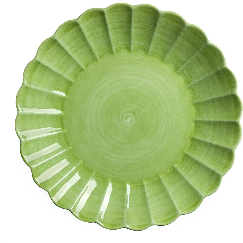 Oyster Fad 42 cm, Grønt