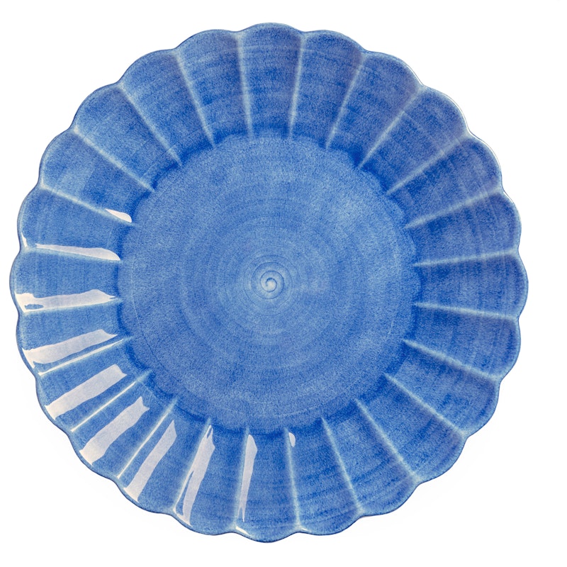 Oyster Fad 42 cm, Lyseblåt