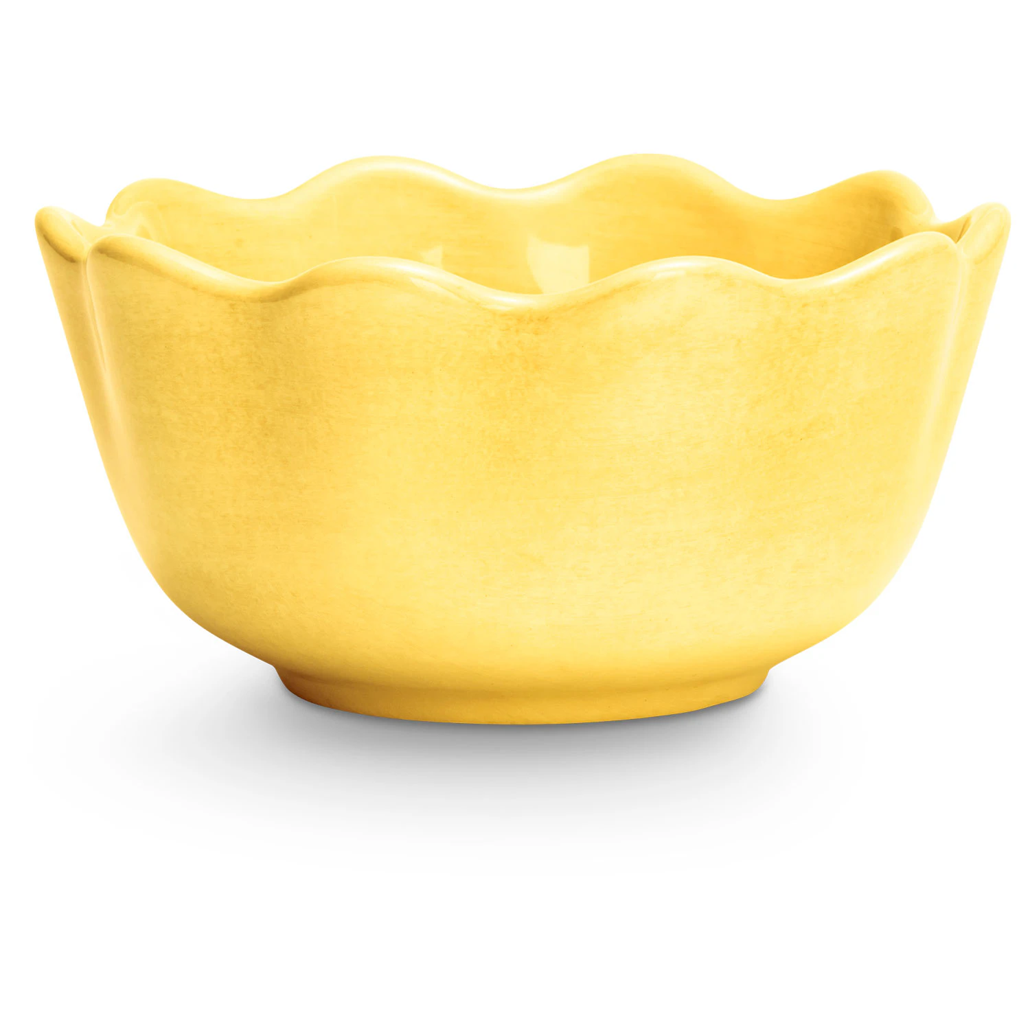 Mateus Oyster Sk&aring;l 13 Cm - Serveringssk&aring;le Keramik Gul - EA24G