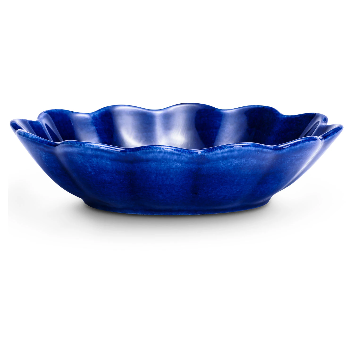 Mateus Oyster Sk&aring;l 16x18 Cm - Serveringssk&aring;le Keramik Bl&aring; - EO362A