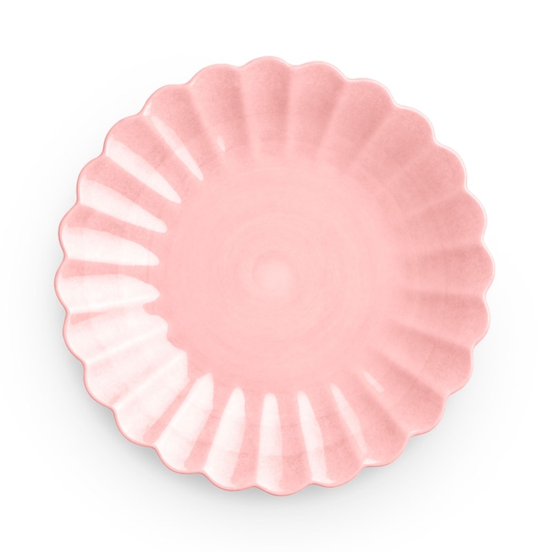Oyster Tallerken, Lyserød, 20 cm