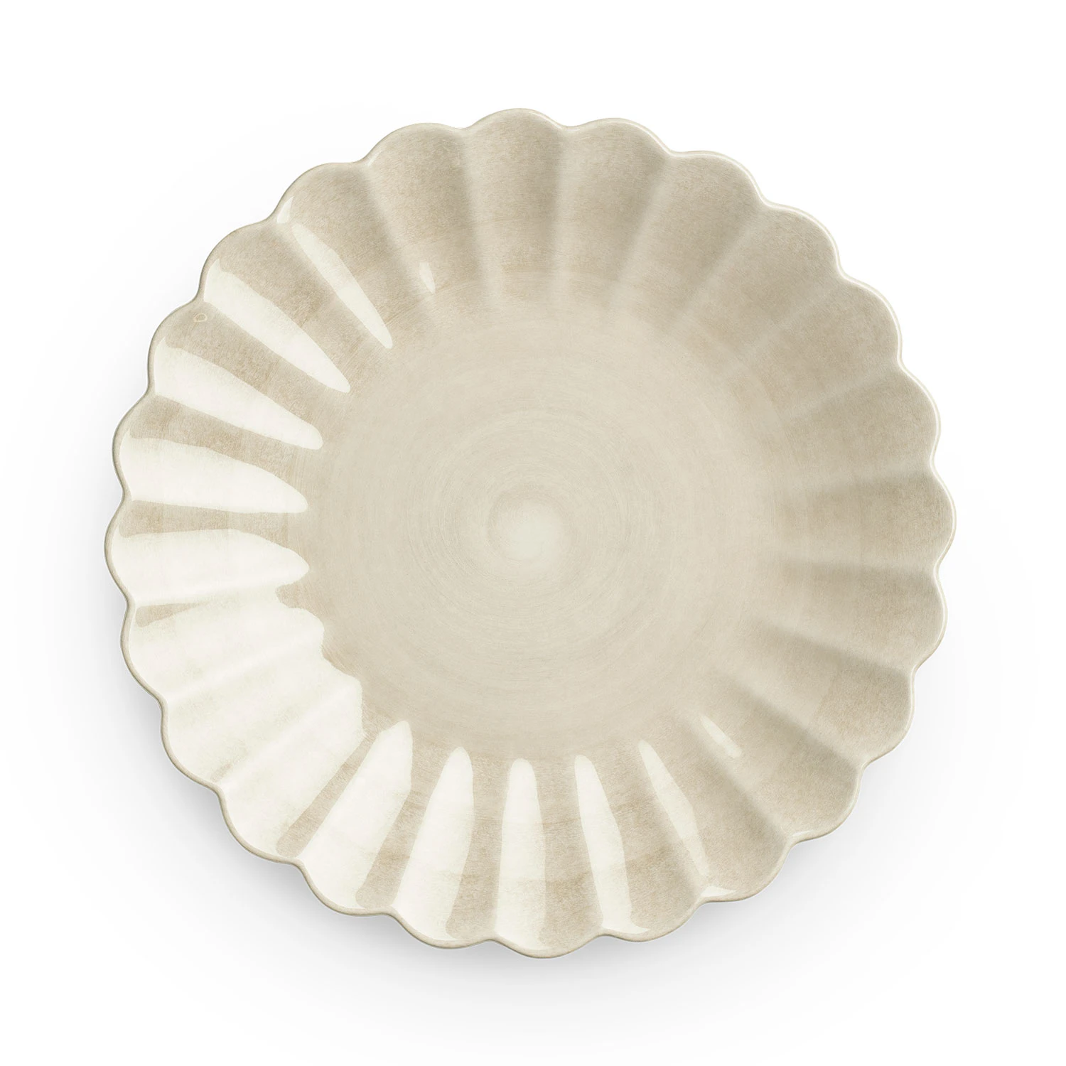 Mateus Oyster Tallerken 20 Cm - Asietter Keramik Sand - ESA24B