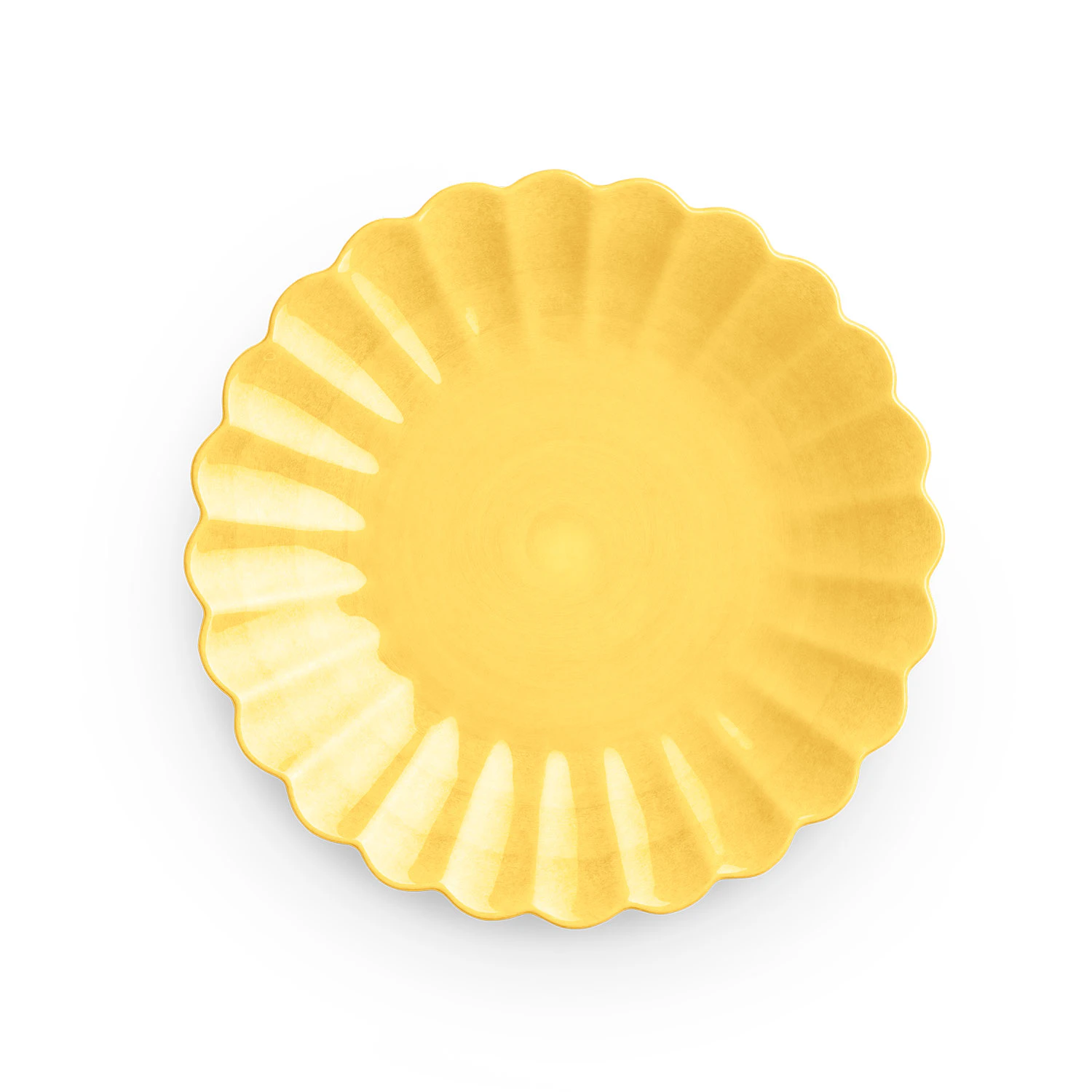 Mateus Oyster Tallerken 20 Cm - Asietter Keramik Gul - EA24B