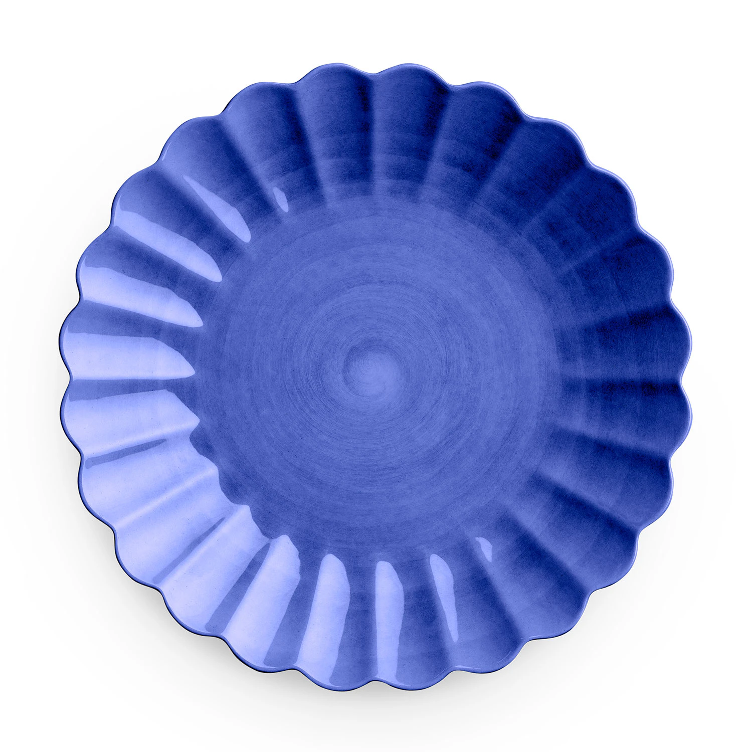 Mateus Oyster Tallerken 28 Cm - Middagstallerkner Keramik Bl&aring; - EO24C