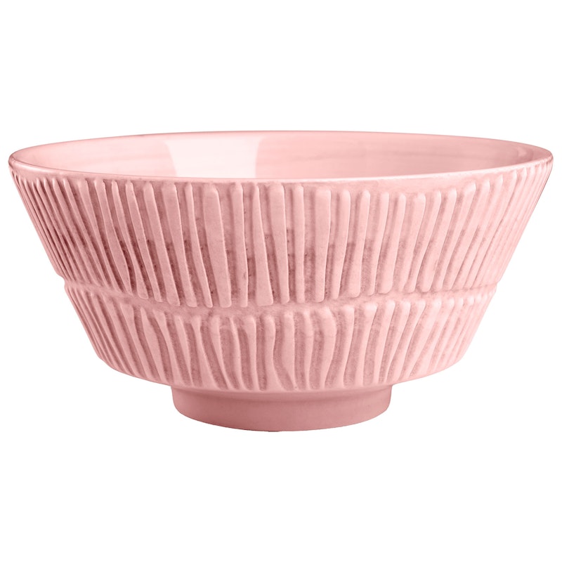 Stripes Skål, Lyserød 60 cl