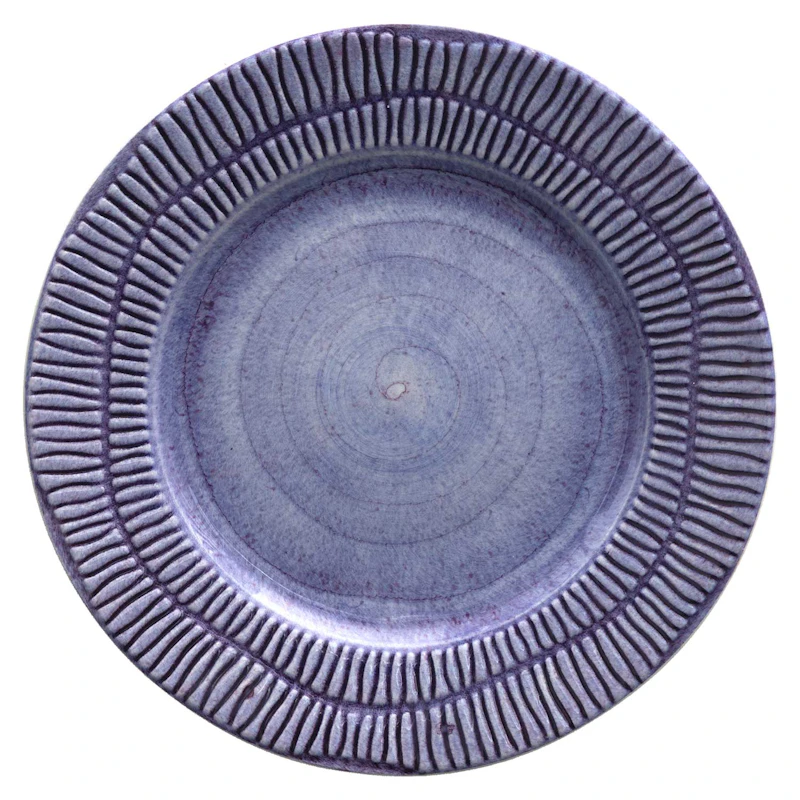 Stripes Tallerken 21 cm, Viol