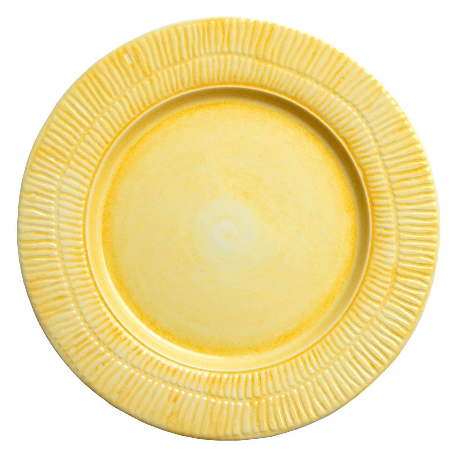 Mateus Stripes Tallerken 28 Cm - Middagstallerkner Keramik Gul - EA01ST