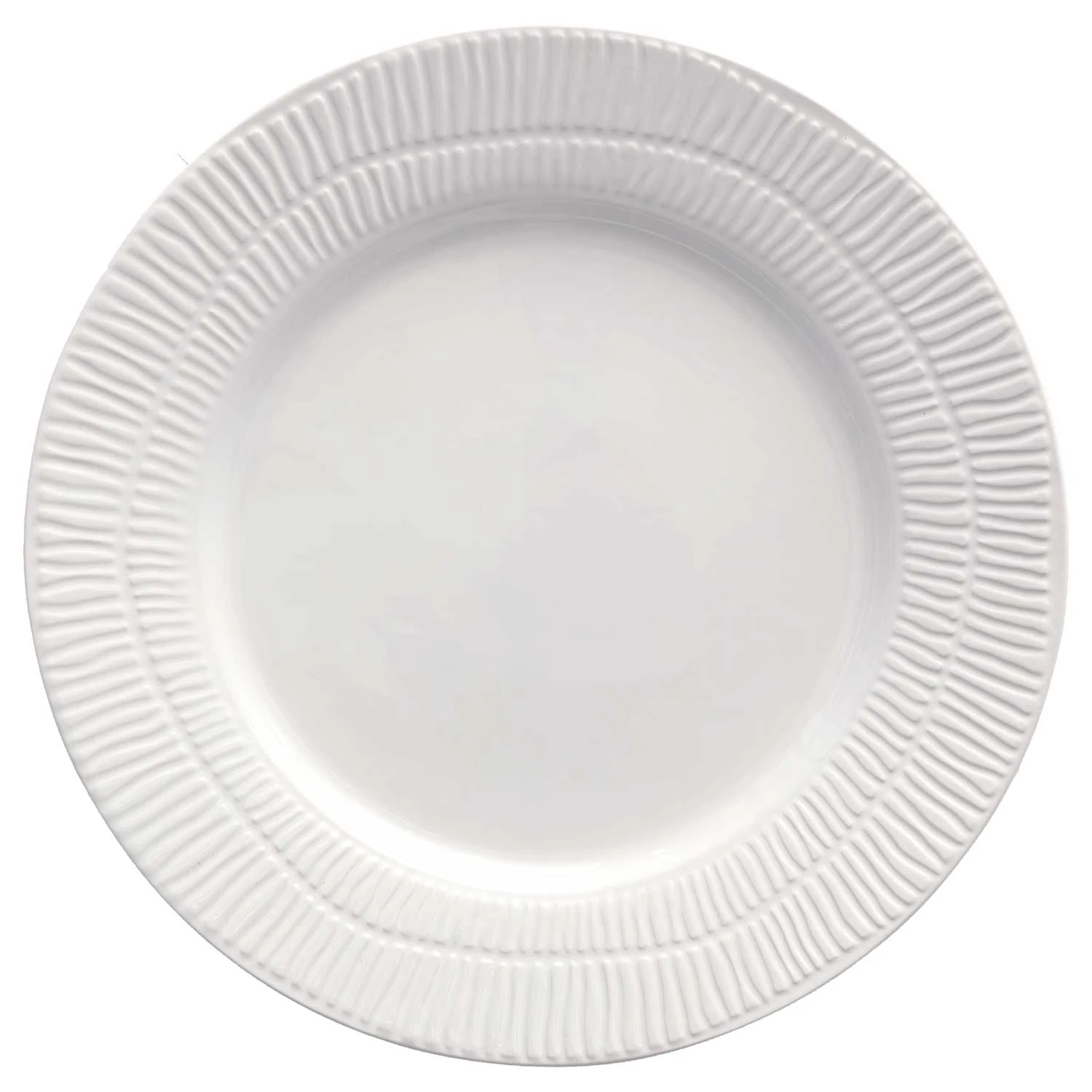 Mateus Stripes Tallerken 28 Cm - Middagstallerkner Keramik Hvid - EK01ST